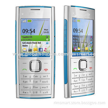 Original Unlocked X2-00 with Bluetooth/FM/5MP Mobile Phone
